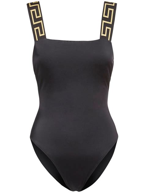 versace women's bathing suit|Versace greca One Piece swimsuit.